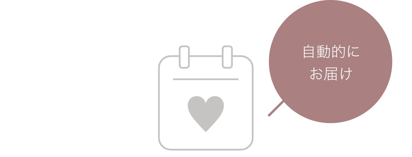 自動的にお届け